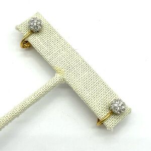 Swarovski Crystal Dainty Pave Clip Earrings